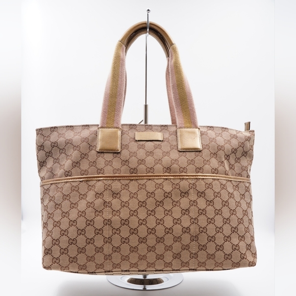 N20❤️ Gucci GG Canvas Tote Bag - Picture 1 of 16